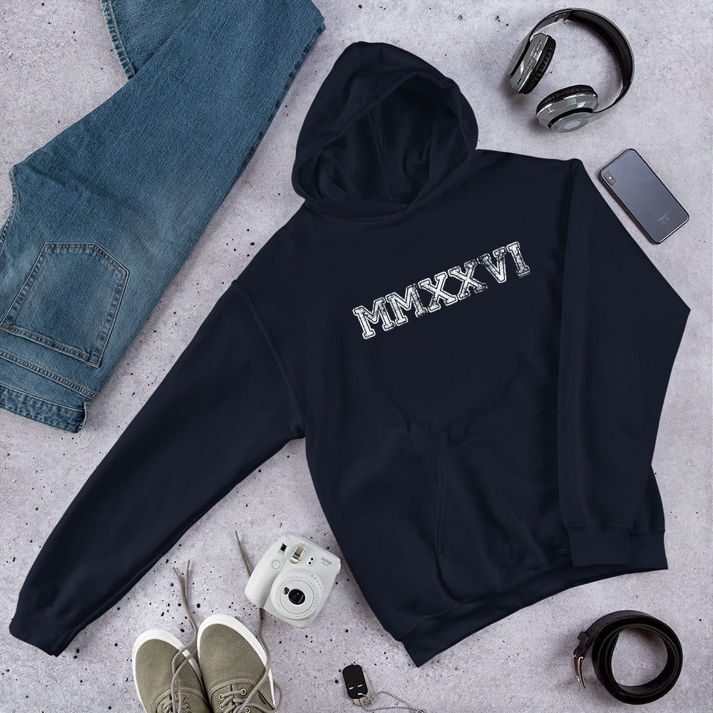 Class of 2026 MMXXVI Hoodie Sweatshirt - Roman
