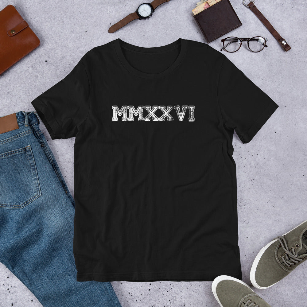 Class of 2026 MMXXVI T-Shirt - Roman