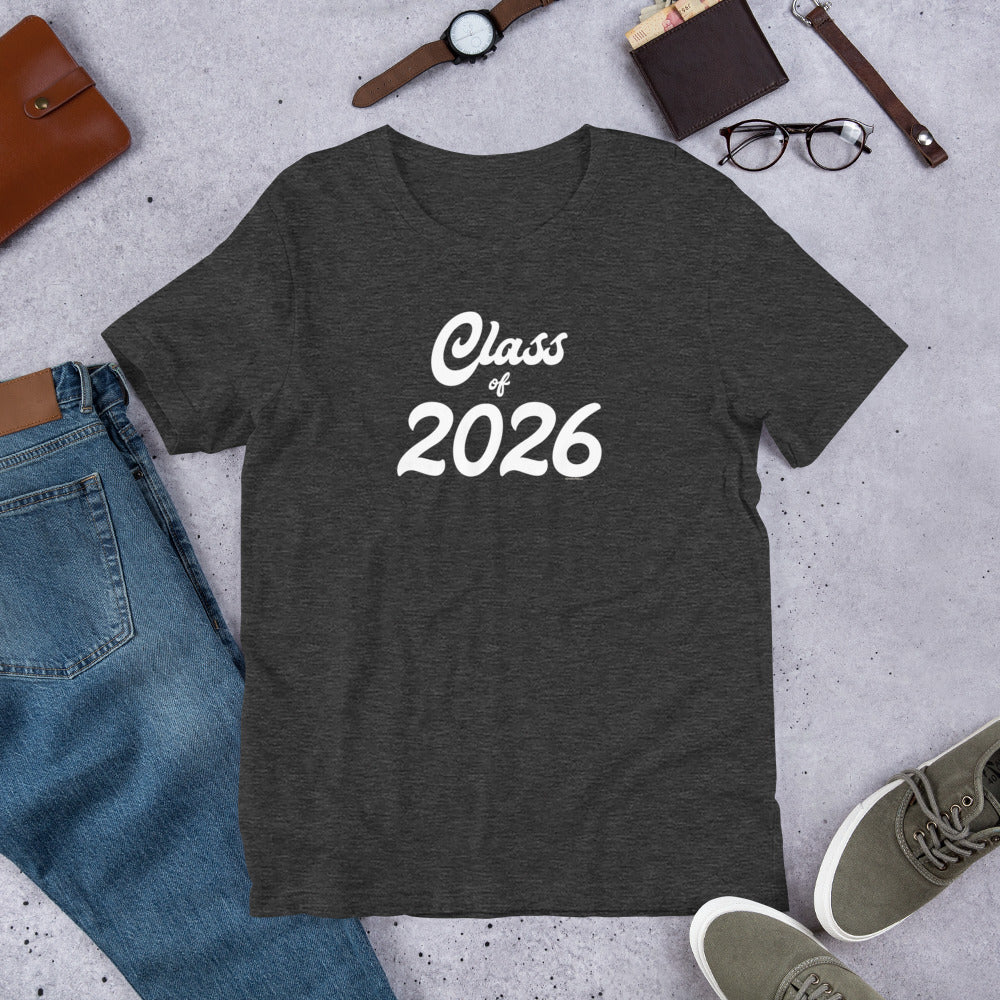 Class of 2026 T-Shirt - Script
