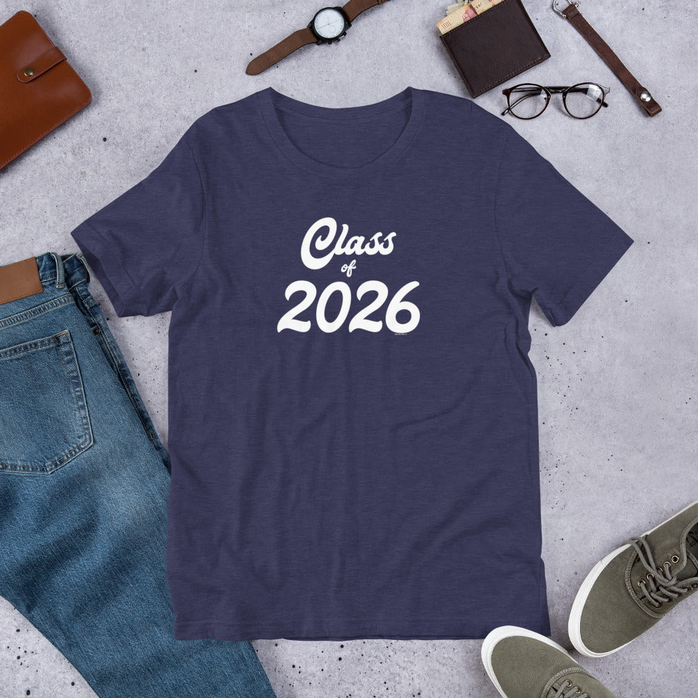 Class of 2026 T-Shirt - Script