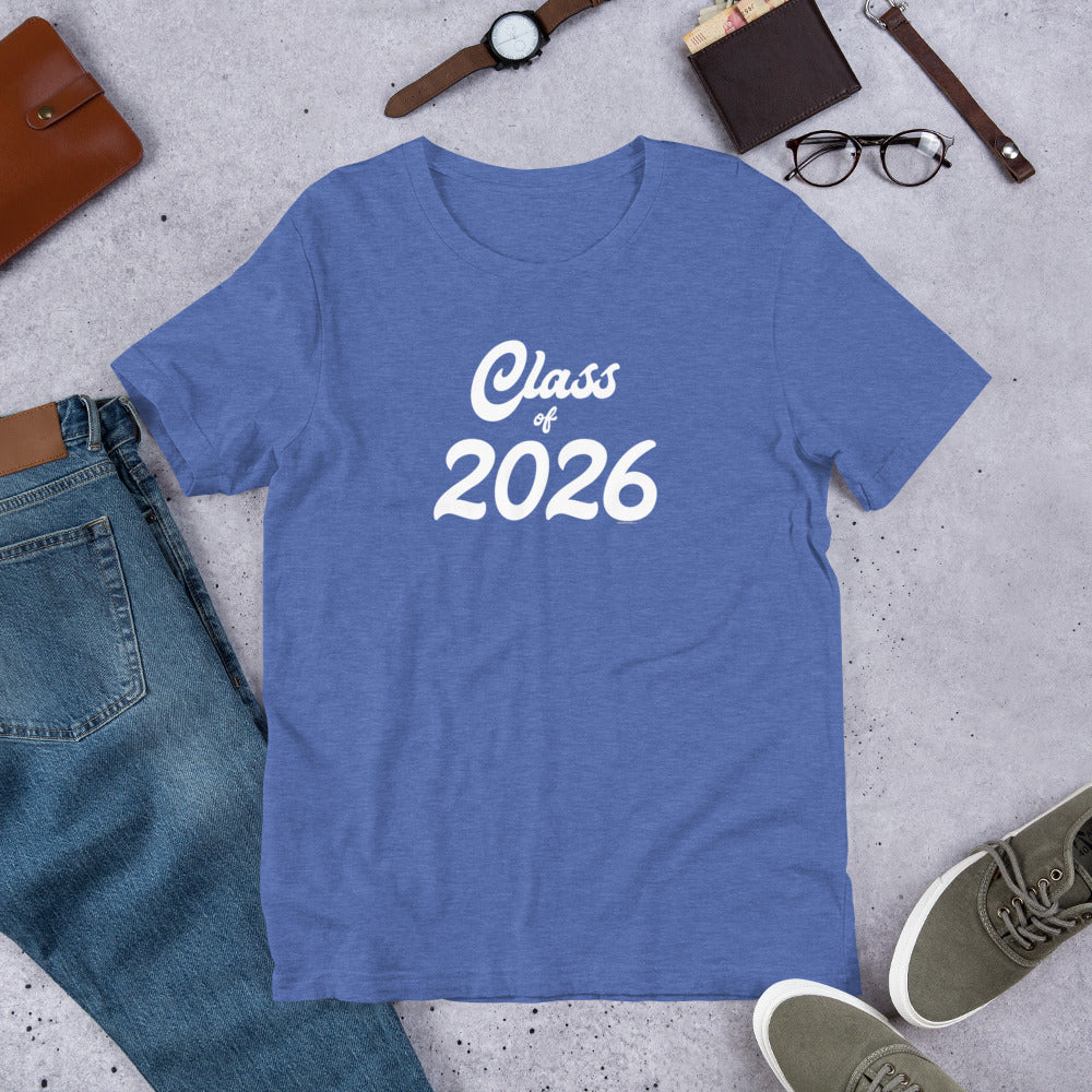 Class of 2026 T-Shirt - Script