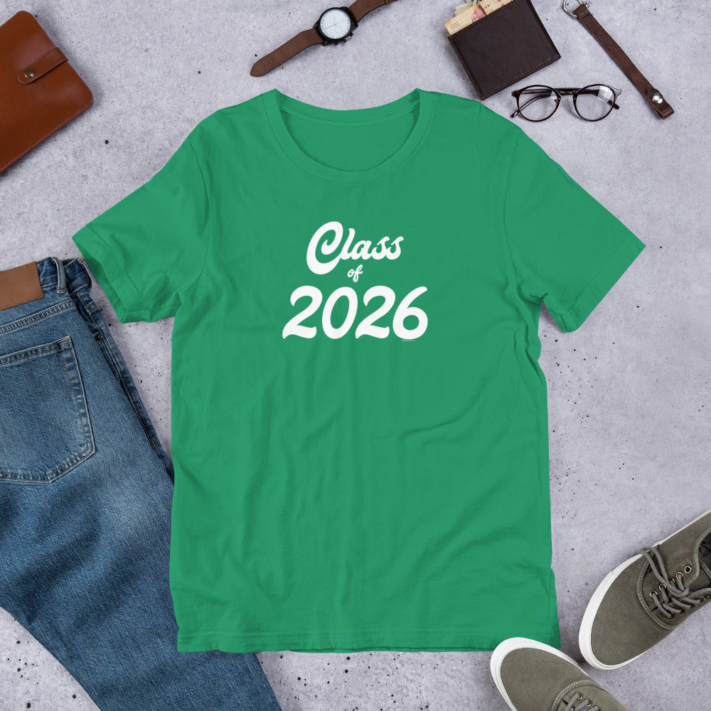 Class of 2026 T-Shirt - Script