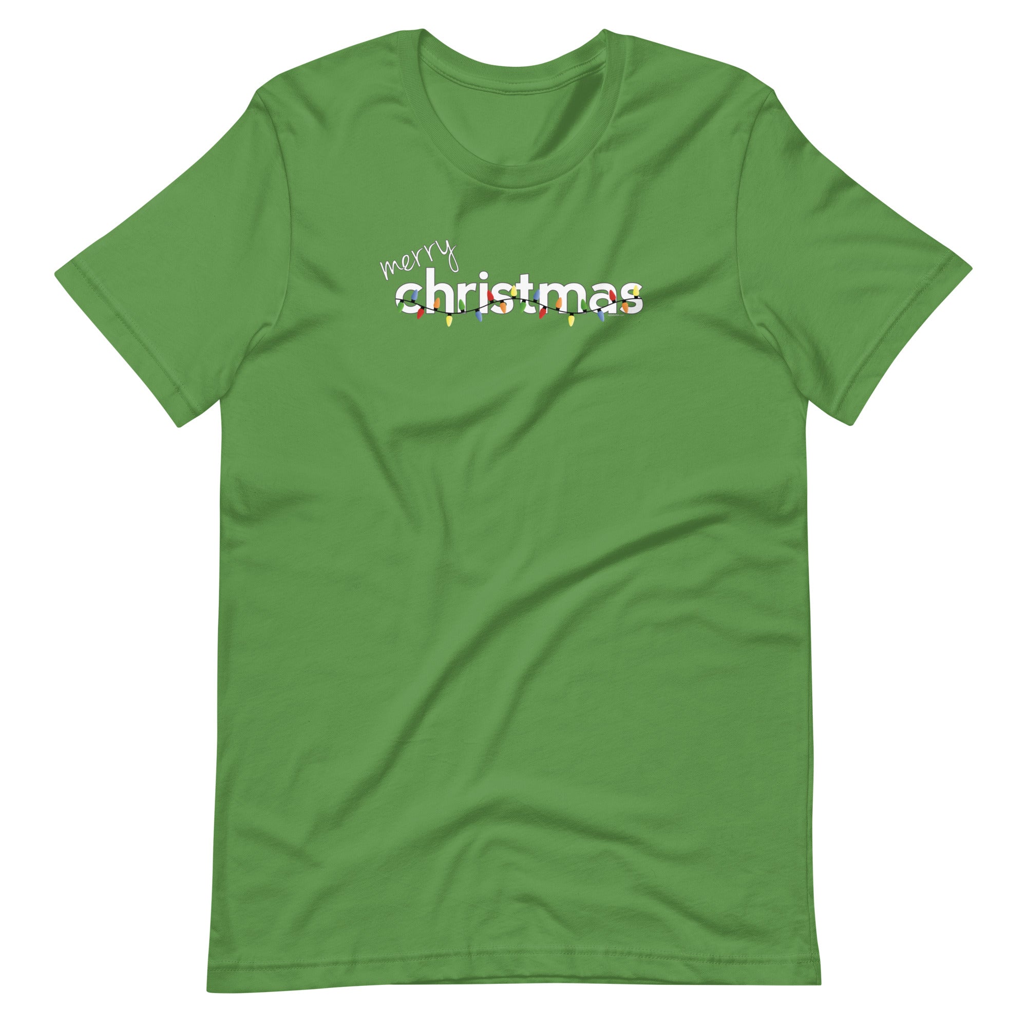 Maglietta Donna Con Albero Di Luci Di Natale – Scritta Merry Christmas, Morbida E Festosa