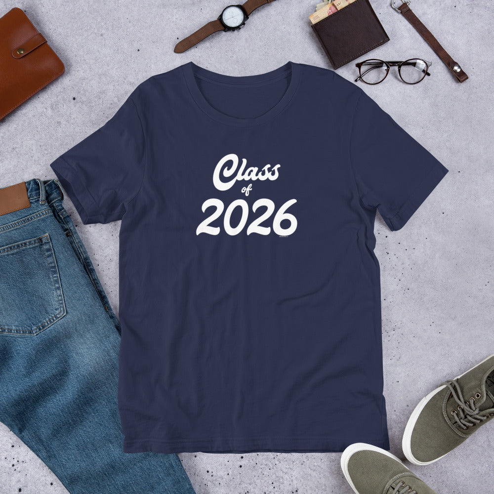 Class of 2026 T-Shirt - Script