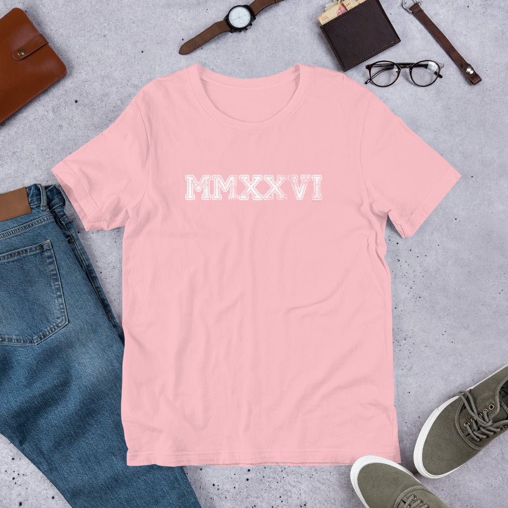 Class of 2026 MMXXVI T-Shirt - Roman