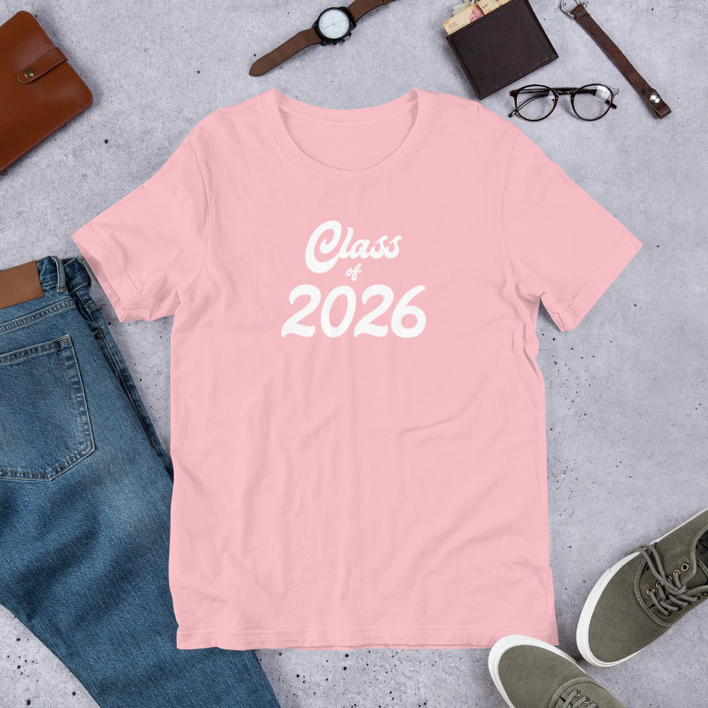 Class of 2026 T-Shirt - Script