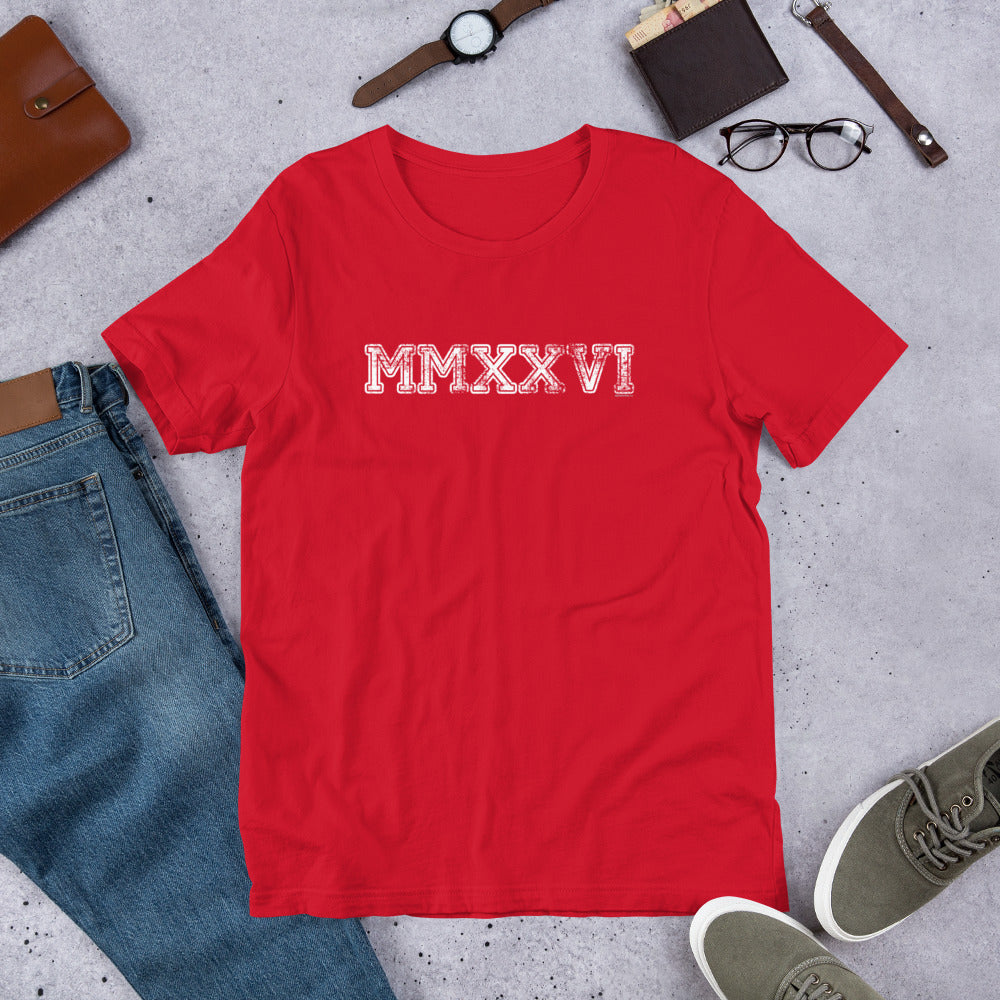 Class of 2026 MMXXVI T-Shirt - Roman