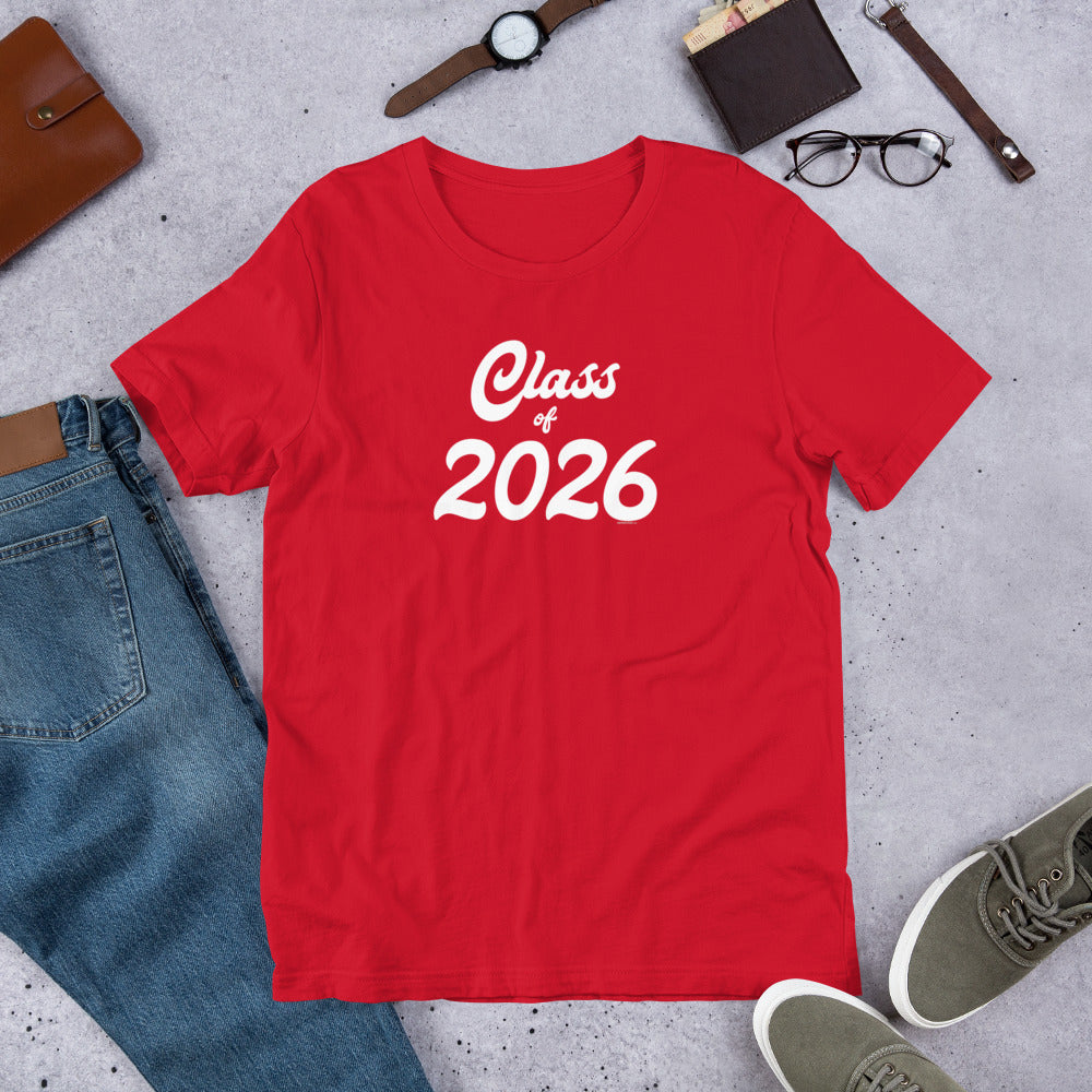 Class of 2026 T-Shirt - Script