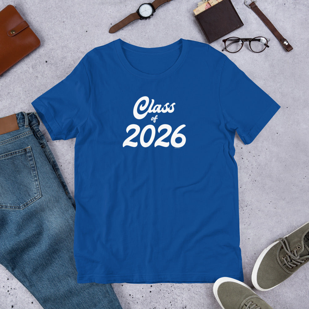 Class of 2026 T-Shirt - Script