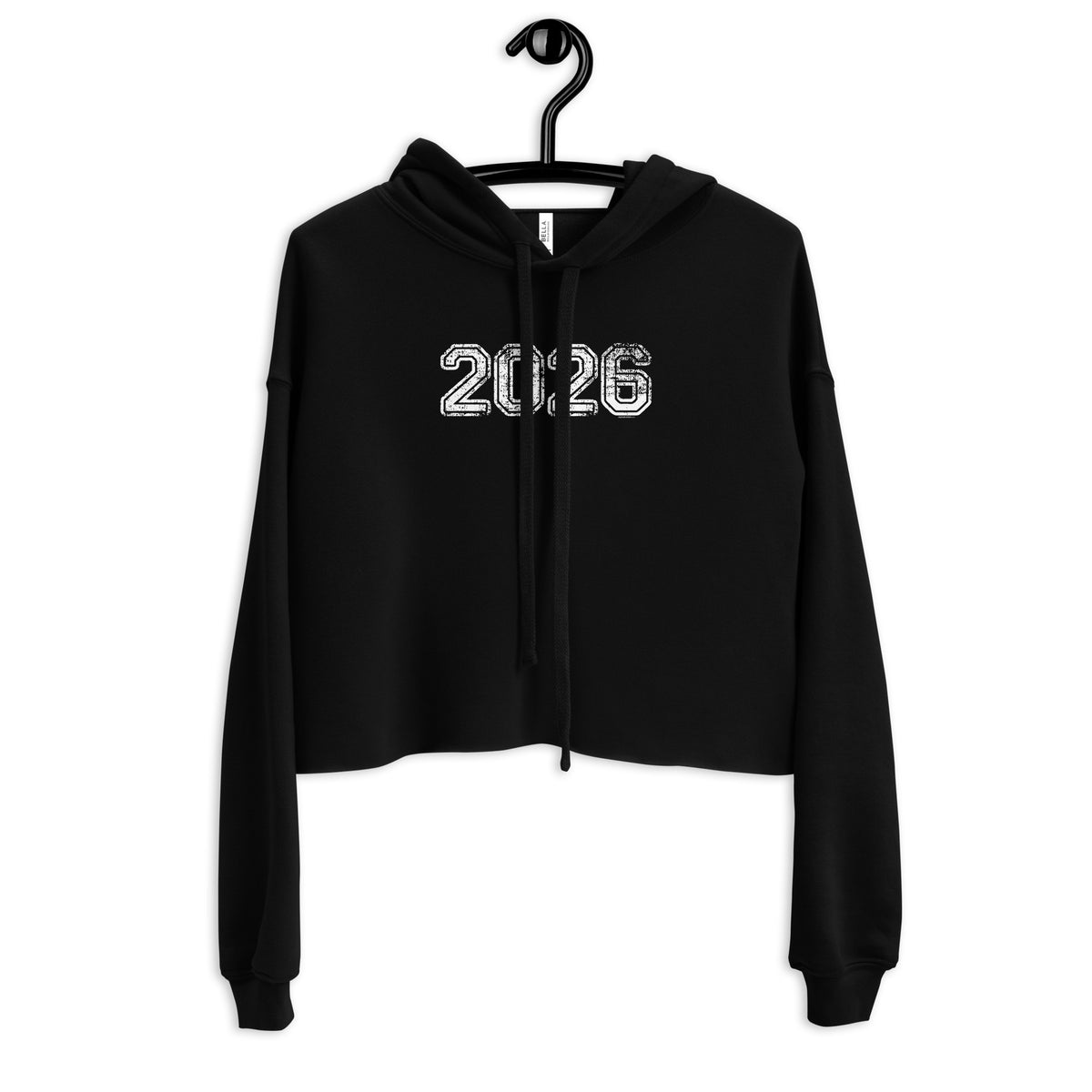 Class of 2026 Crop Hoodie Sweatshirt - Year