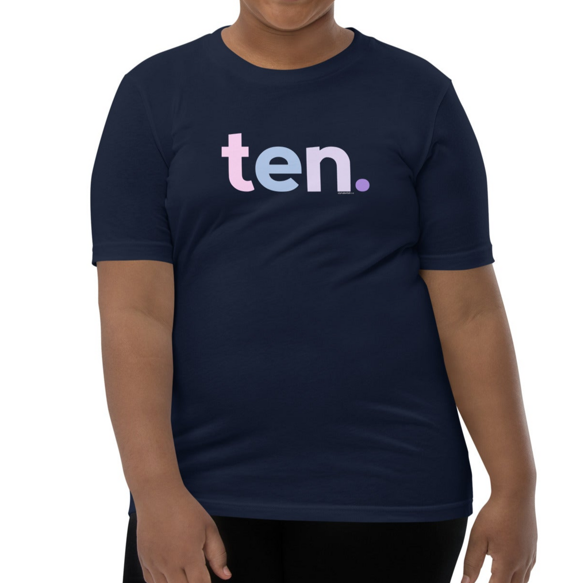 Girls 10th Birthday Shirt Ten - Original