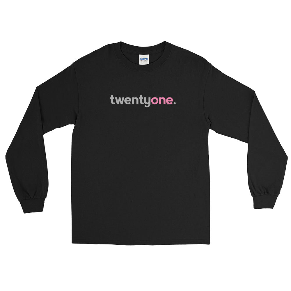 21st Birthday Shirt Twentyone Pink - Original