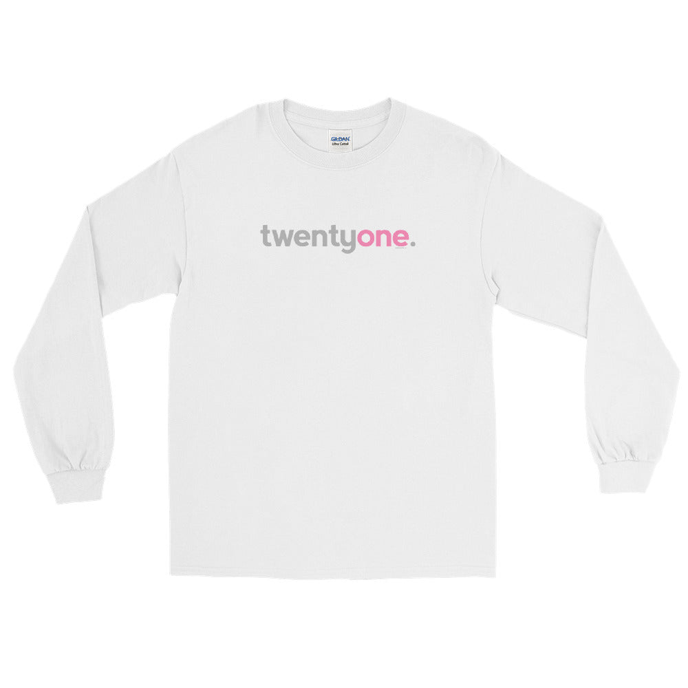 21st Birthday Shirt Twentyone Pink - Original