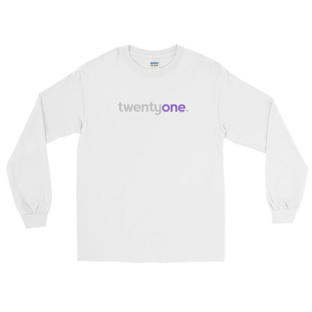 21st Birthday Shirt Twentyone Purple - Original