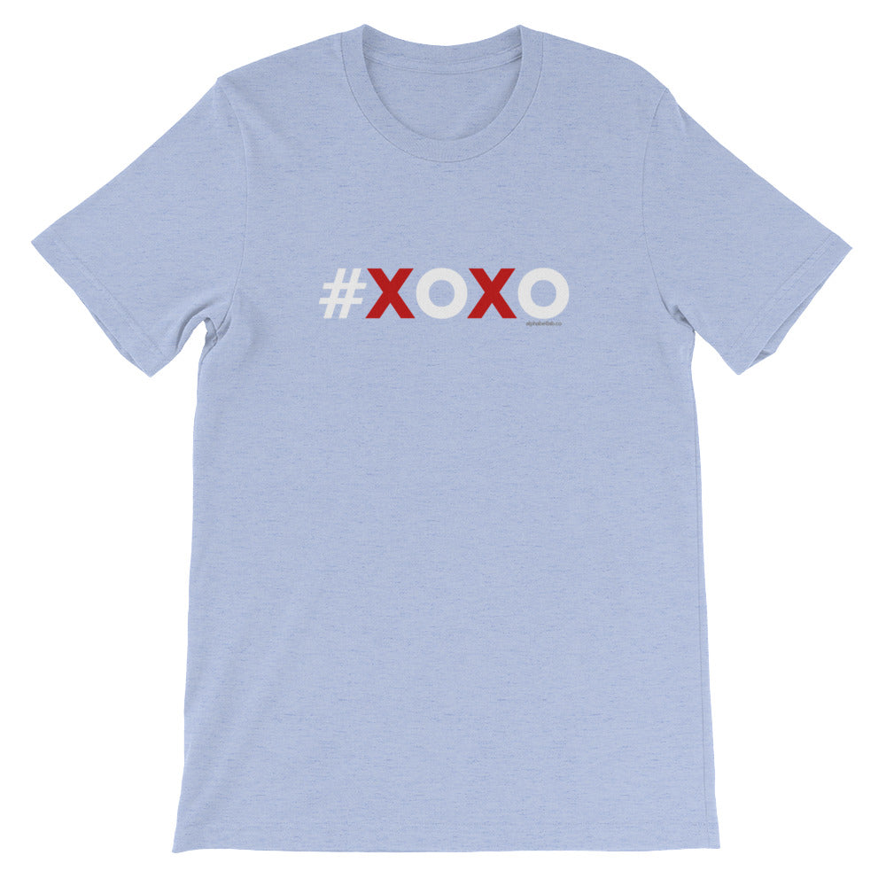 Hashtag XOXO Hugs and Kisses Valentine’s Day Heart T-Shirt