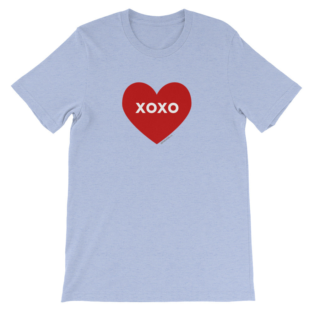XOXO Hugs and Kisses Heart Valentine’s Day T-Shirt