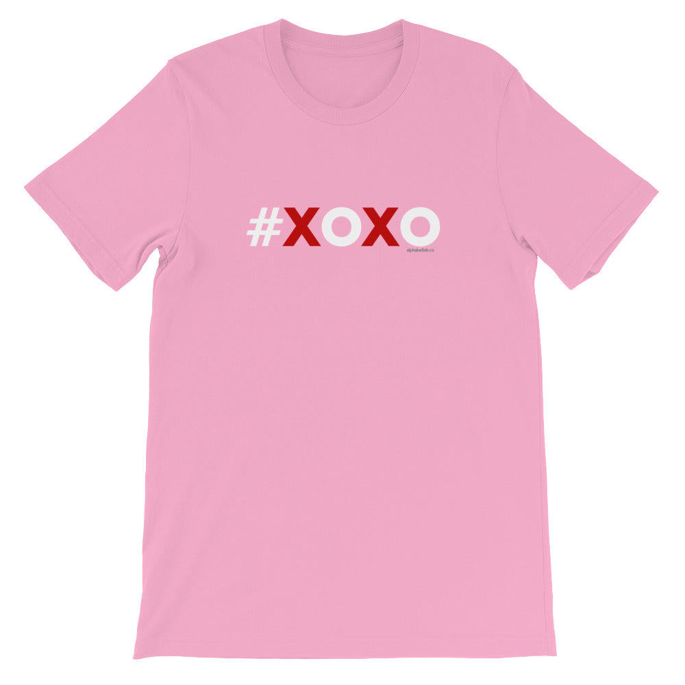 Hashtag XOXO Hugs and Kisses Valentine’s Day Heart T-Shirt