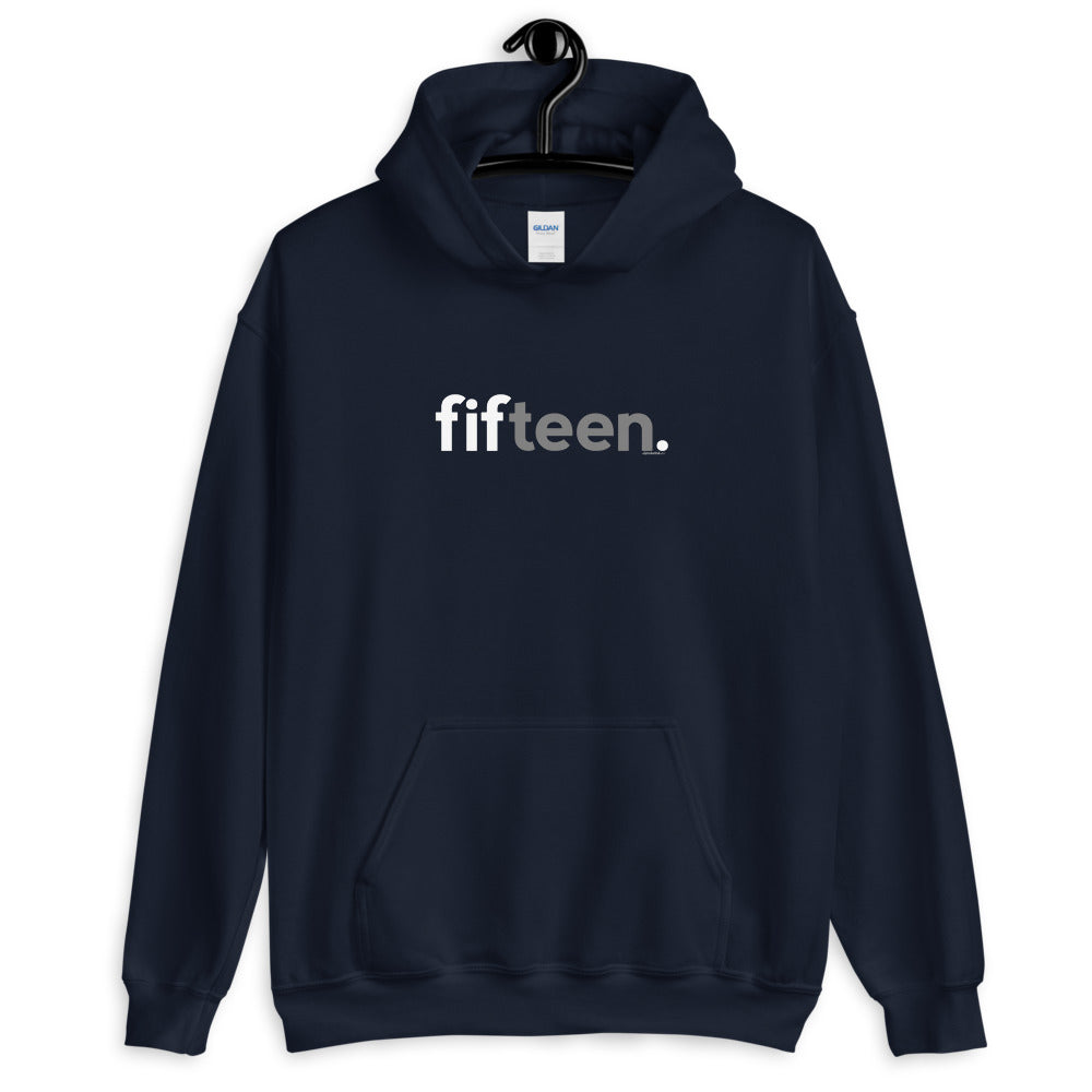 Teens 15th Birthday Hoodie Sweatshirt Fifteen - Original