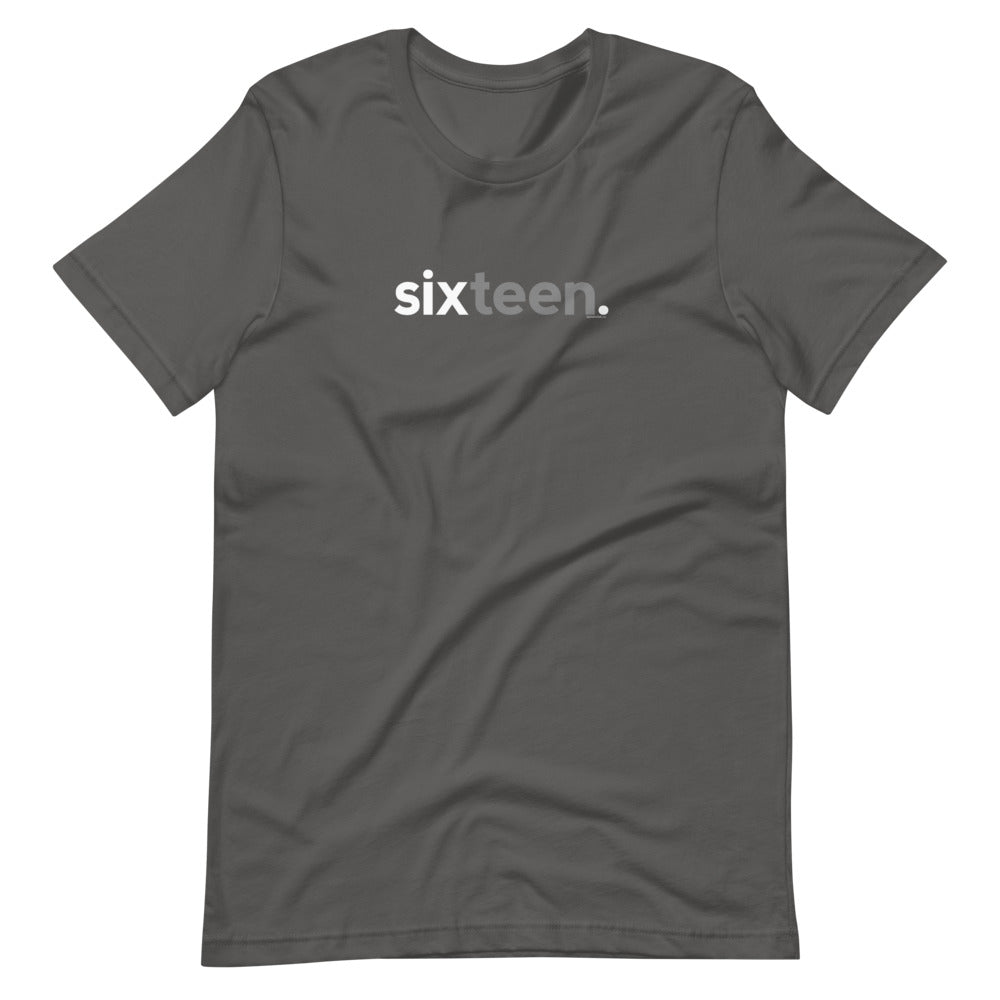 Teens 16th Birthday T-Shirt Sixteen - Original