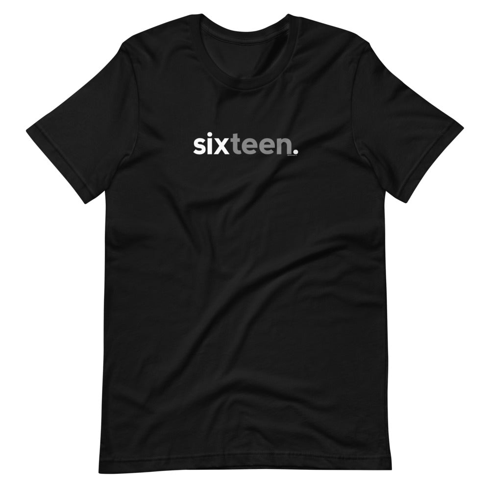 Teens 16th Birthday T-Shirt Sixteen - Original