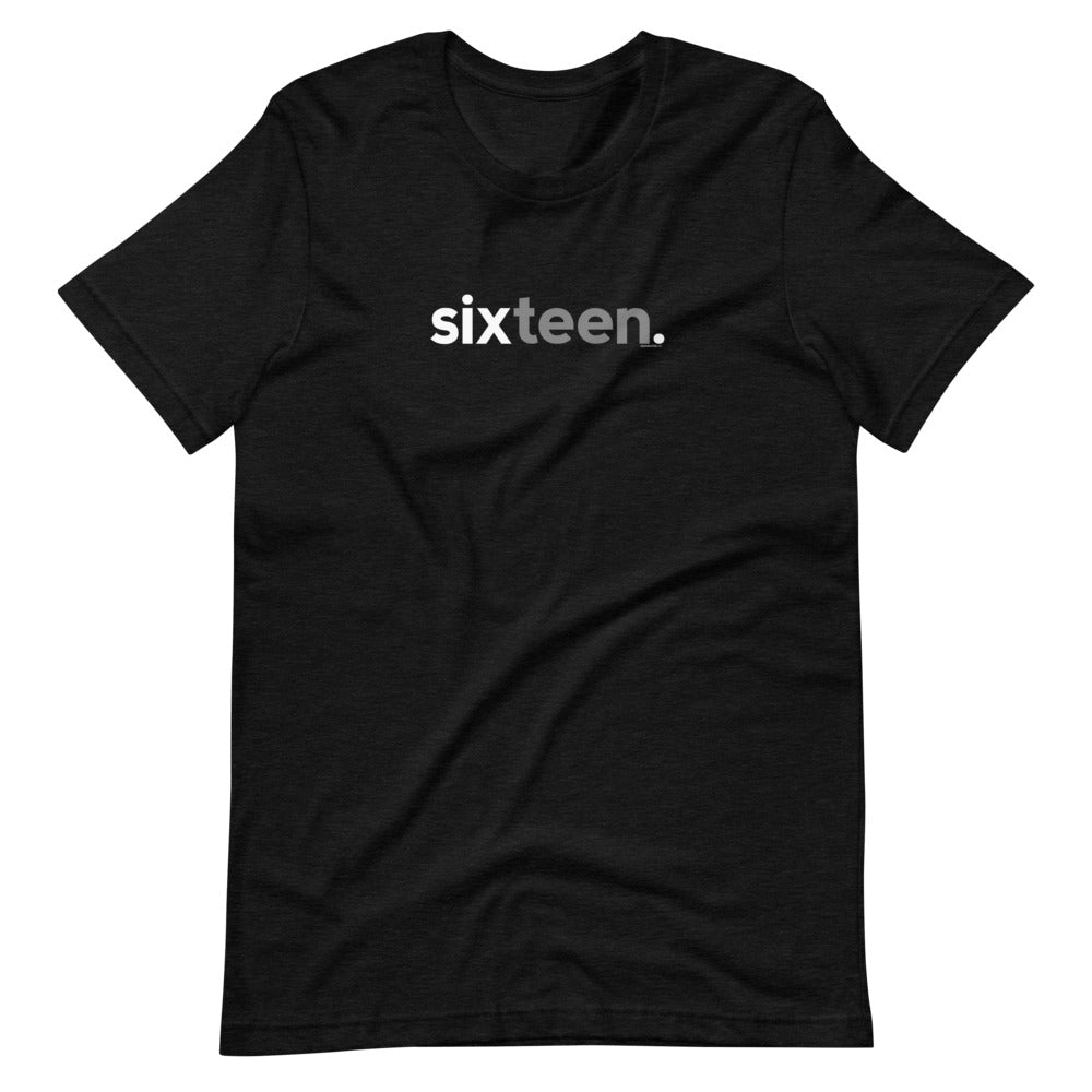 Teens 16th Birthday T-Shirt Sixteen - Original