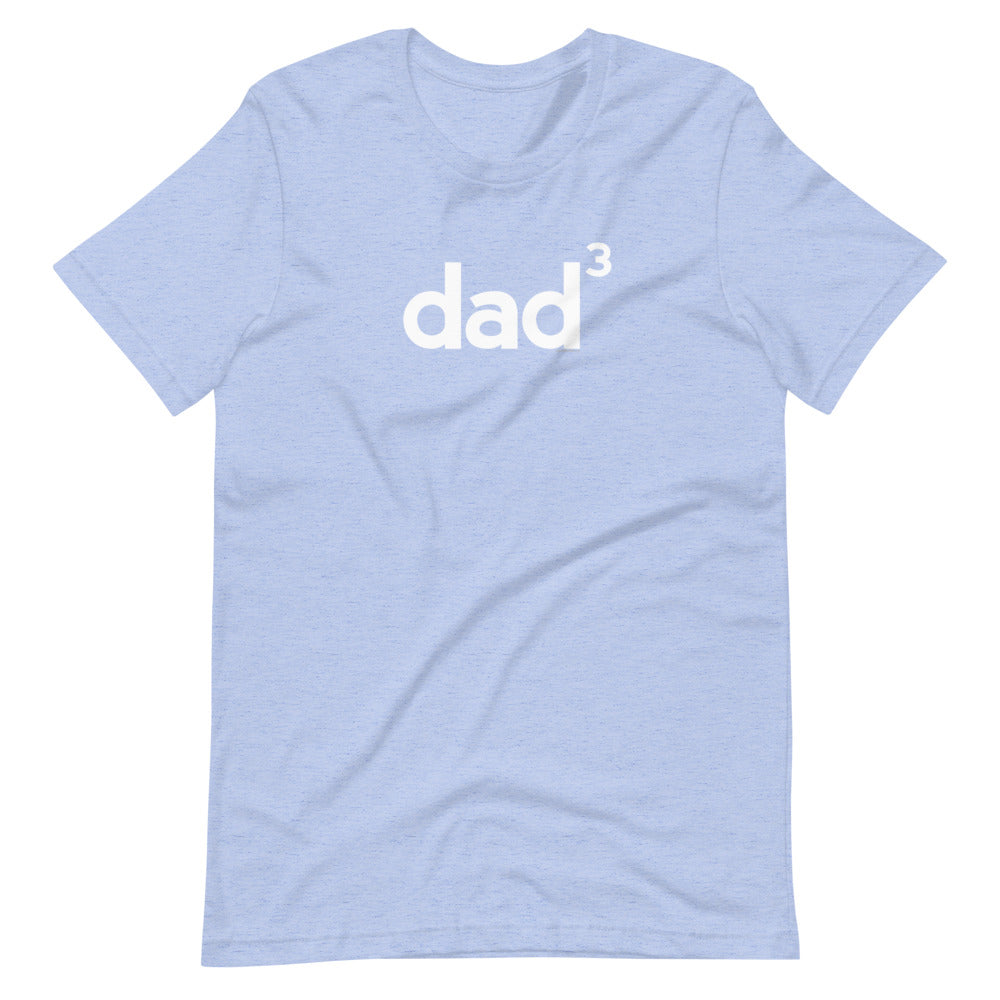 Dad of Three Basic Dad T-Shirt Lower Case - Exponent