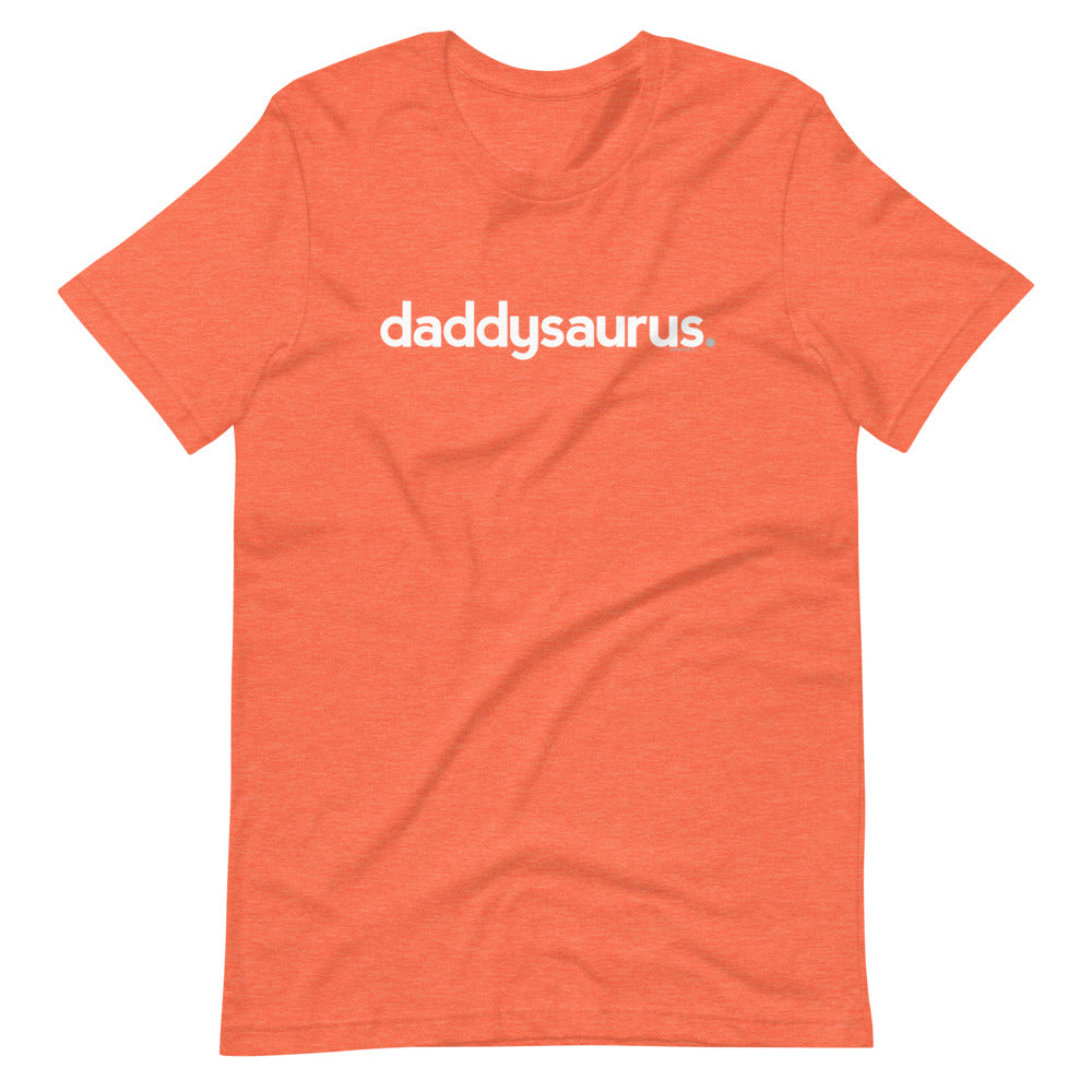 Daddysaurus Dad T-Shirt - Lower Case