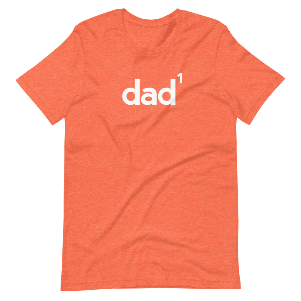 Dad of One Basic Dad T-Shirt Lower Case - Exponent