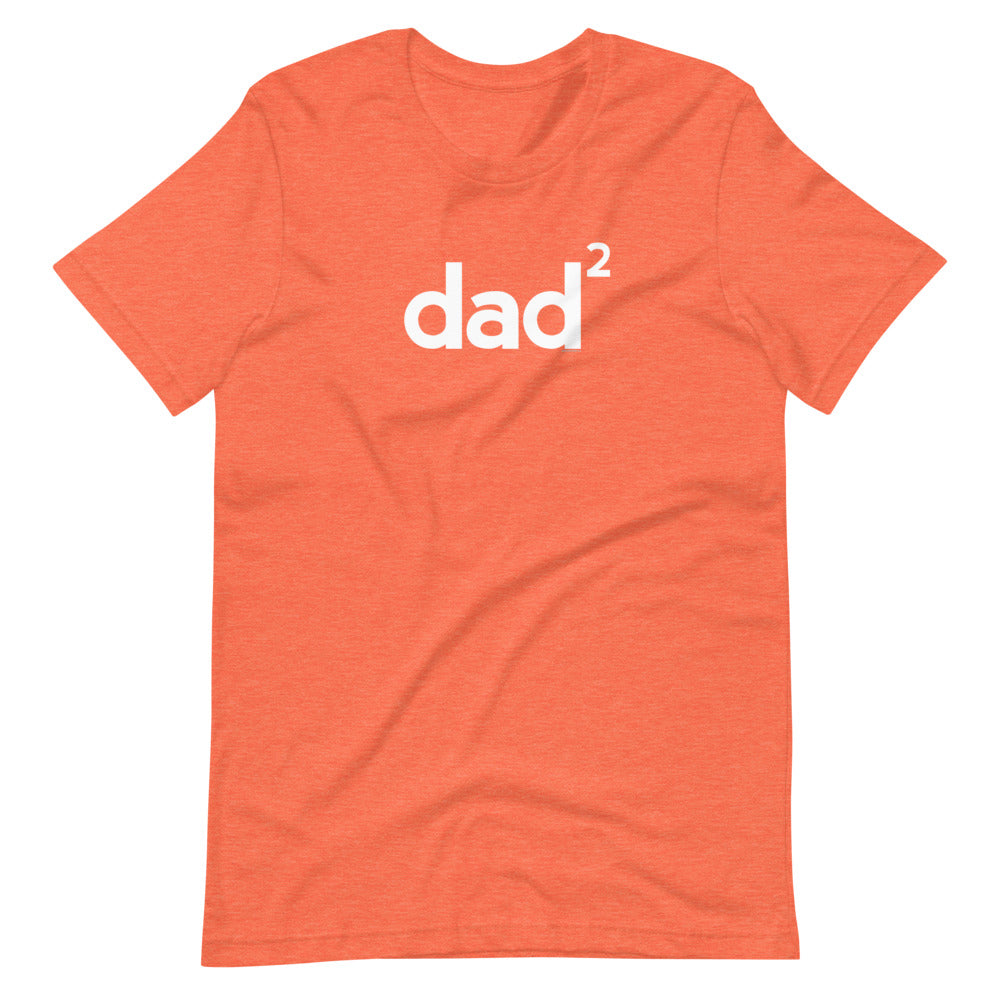 Dad of Two Basic Dad T-Shirt Lower Case - Exponent