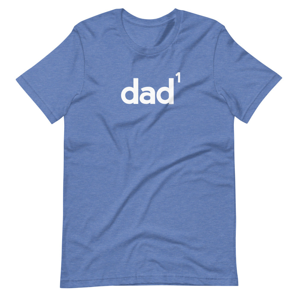 Dad of One Basic Dad T-Shirt Lower Case - Exponent