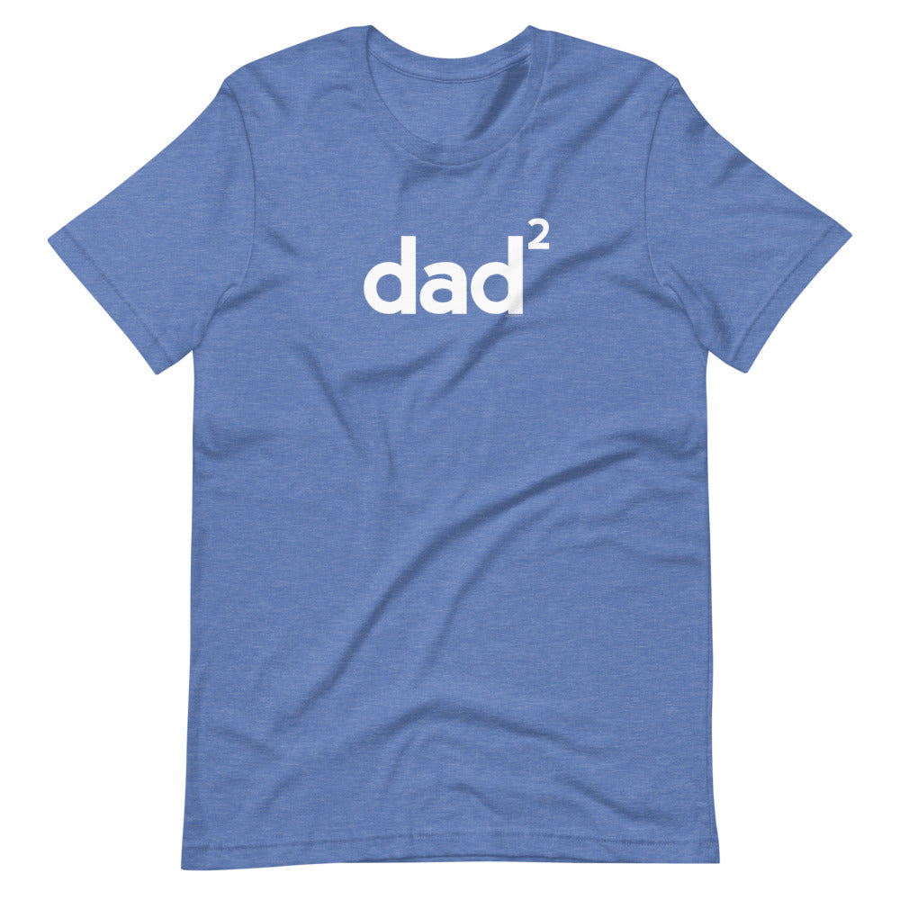 Dad of Two Basic Dad T-Shirt Lower Case - Exponent