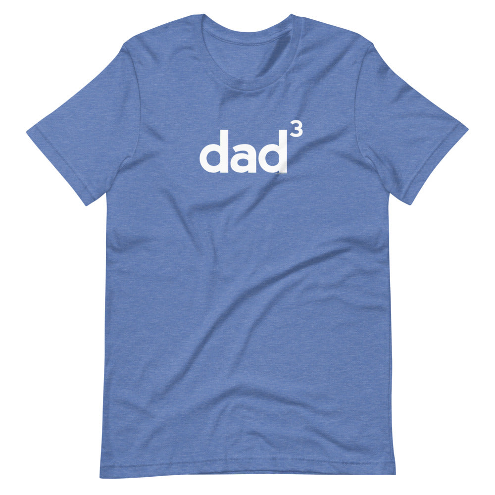 Dad of Three Basic Dad T-Shirt Lower Case - Exponent