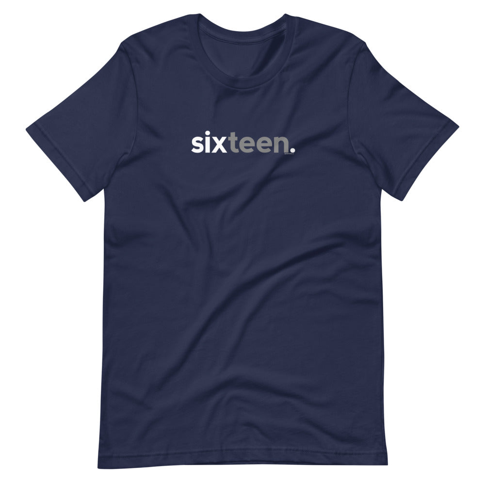 Teens 16th Birthday T-Shirt Sixteen - Original