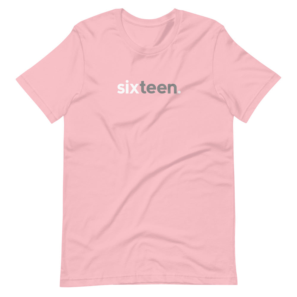 Teens 16th Birthday T-Shirt Sixteen - Original