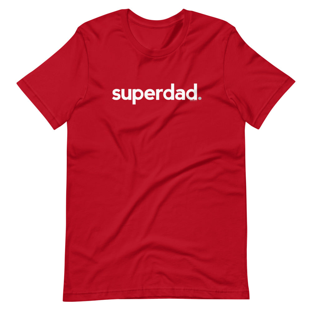 Superdad Dad T-Shirt - Lower Case