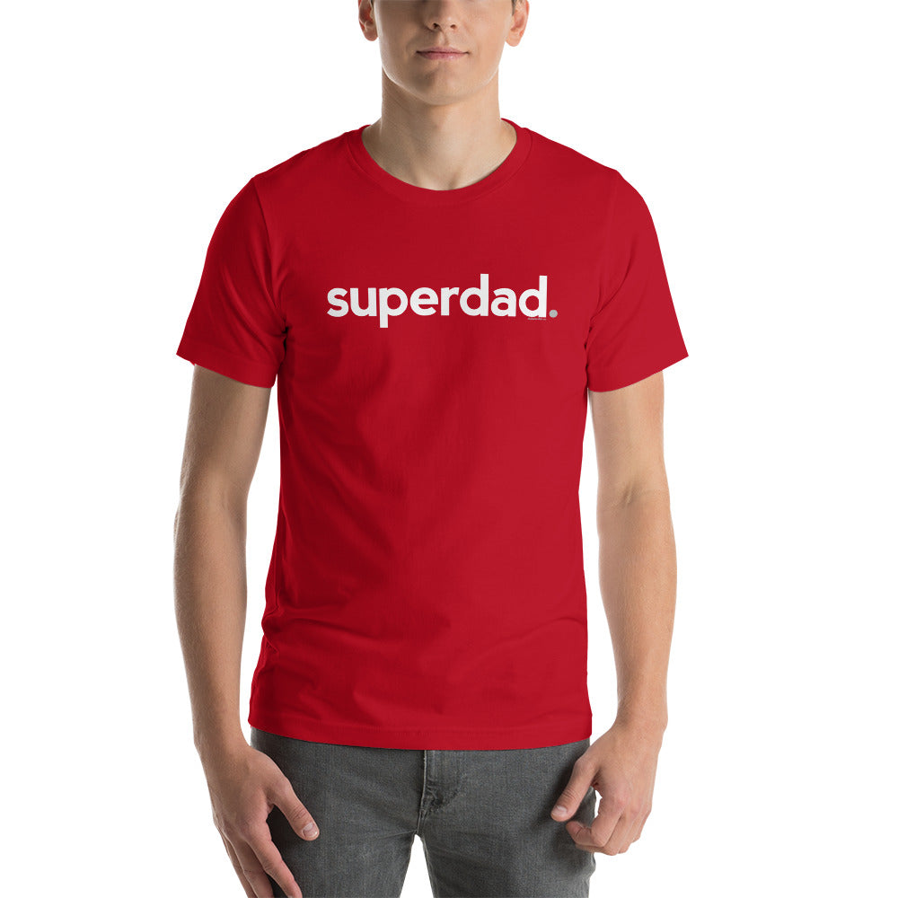 Superdad Dad T-Shirt - Lower Case